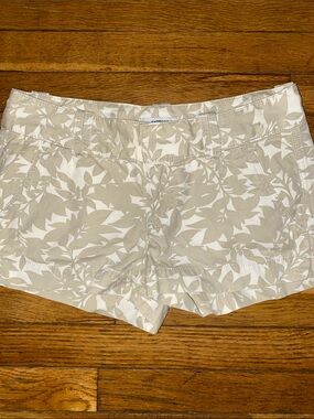 Express Print Jean Shorts